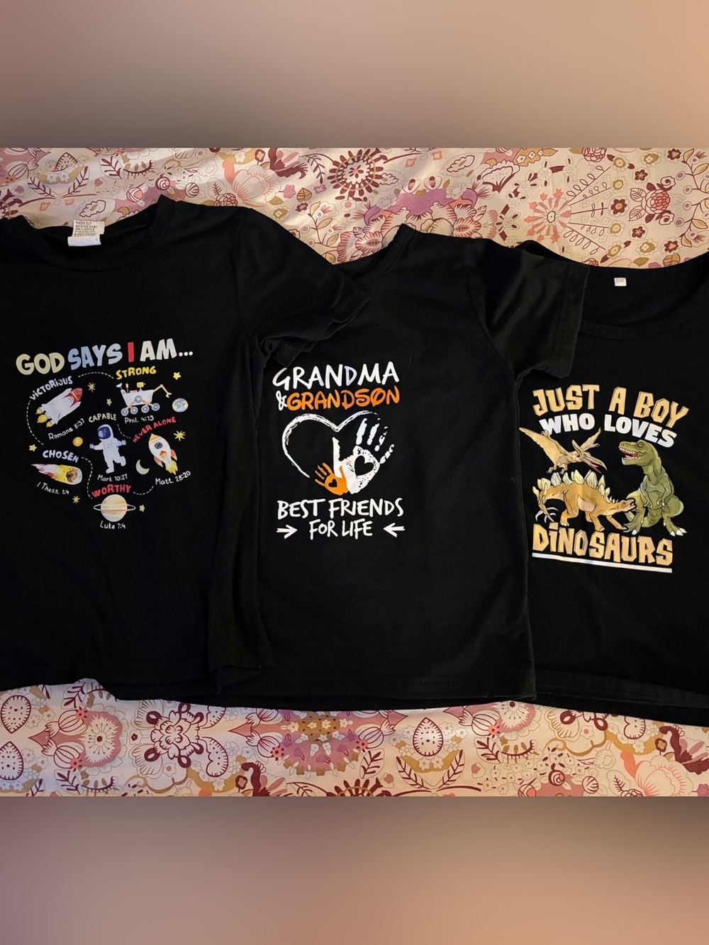 3 Pack Graphic Tees Boys 7